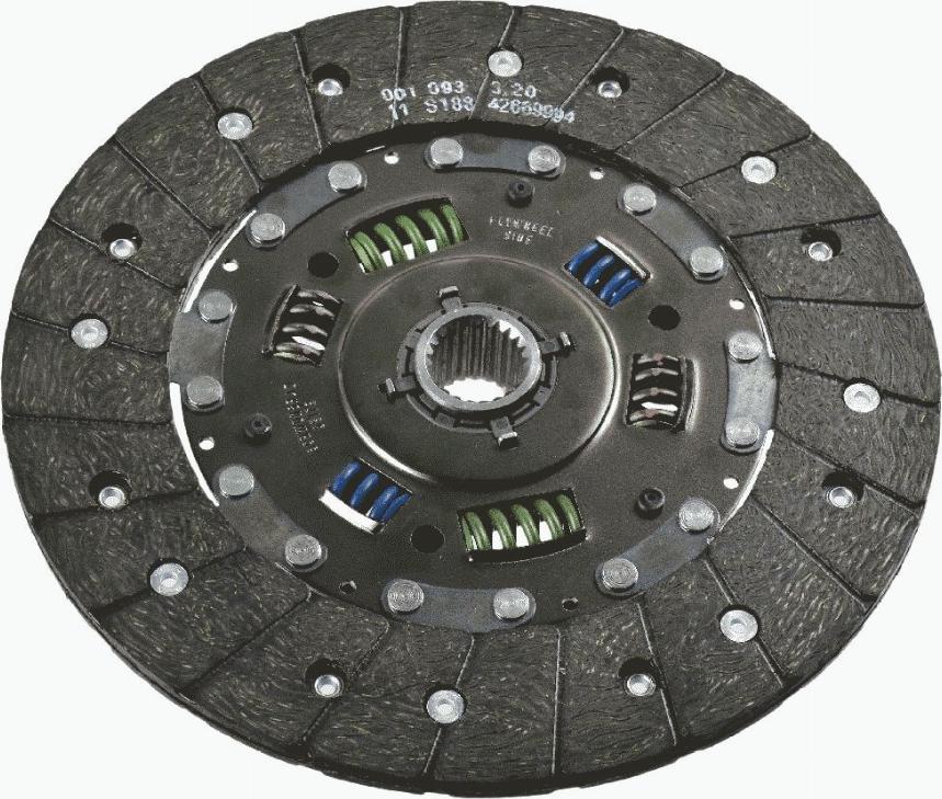 SACHS 1 862 348 031 - Clutch Disc autospares.lv