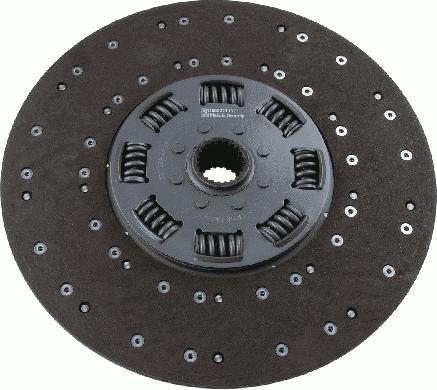 SACHS 1 862 273 131 - Clutch Disc autospares.lv