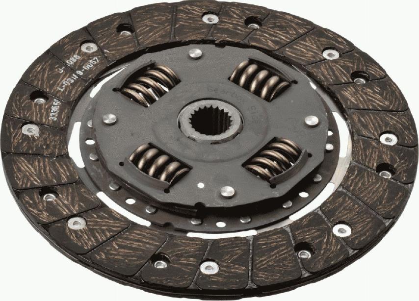 SACHS 1 862 784 002 - Clutch Disc autospares.lv