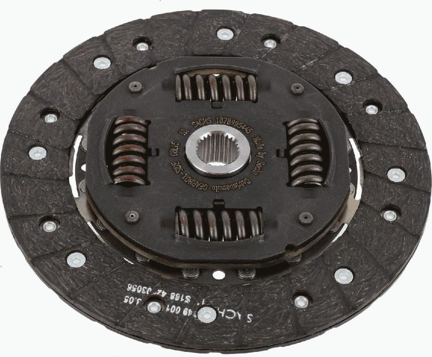 SACHS 1 878 995 445 - Clutch Disc autospares.lv