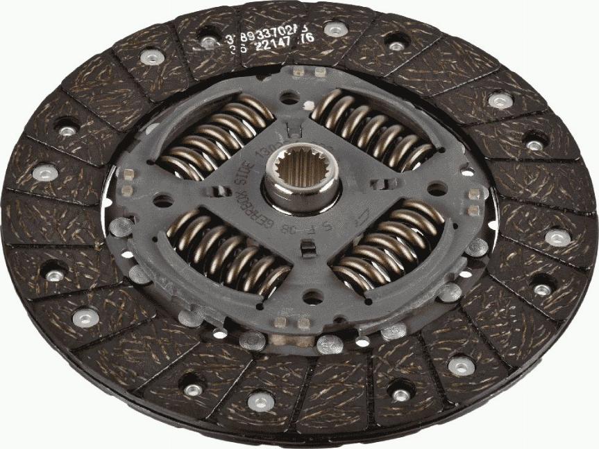 SACHS 1 878 989 801 - Clutch Disc autospares.lv