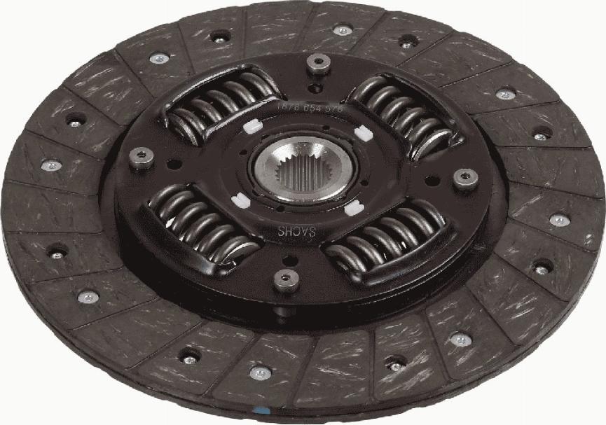 SACHS 1878 654 576 - Clutch Disc autospares.lv