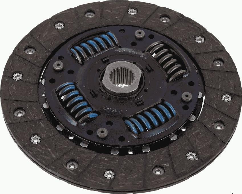 SACHS 1878 600 964 - Clutch Disc autospares.lv