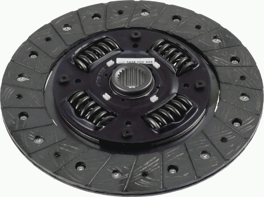 SACHS 1878 600 924 - Clutch Disc autospares.lv