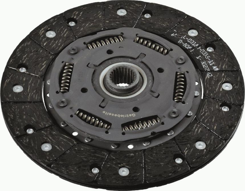 SACHS 1878 600 548 - Clutch Disc autospares.lv