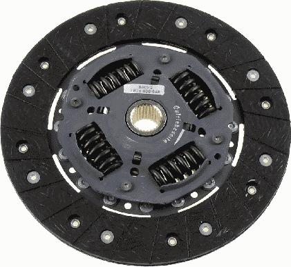 SACHS 1 878 600 649 - Clutch Disc autospares.lv