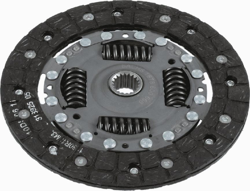 SACHS 1878 600 668 - Clutch Disc autospares.lv