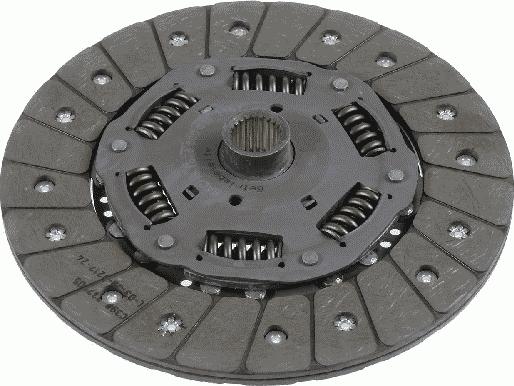 SACHS 1878 600 611 - Clutch Disc autospares.lv