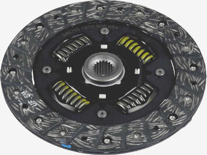 SACHS 1878 600 684 - Clutch Disc autospares.lv