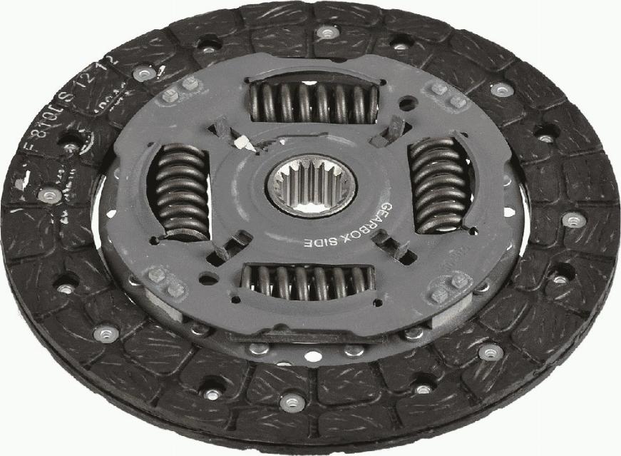 SACHS 1878 600 672 - Clutch Disc autospares.lv