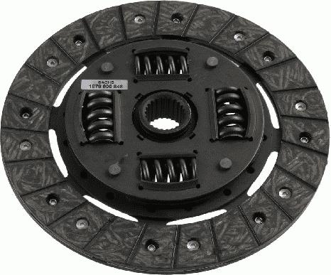 SACHS 1878 600 848 - Clutch Disc autospares.lv