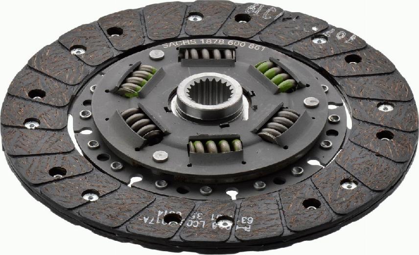 SACHS 1878 600 861 - Clutch Disc autospares.lv