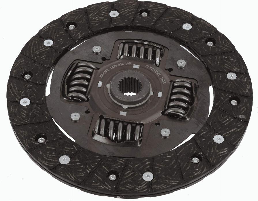 SACHS 1878 634 146 - Clutch Disc autospares.lv