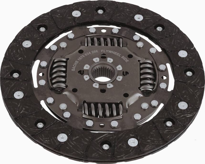 SACHS 1878 634 266 - Clutch Disc autospares.lv