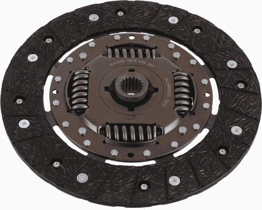 SACHS 1878 634 261 - Clutch Disc autospares.lv