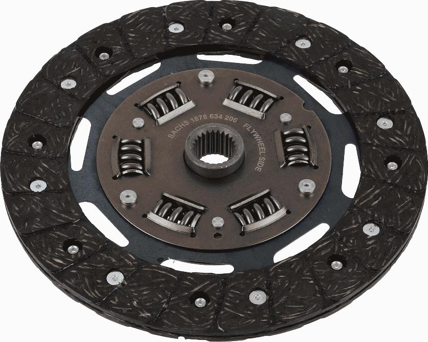 SACHS 1878 634 206 - Clutch Disc autospares.lv