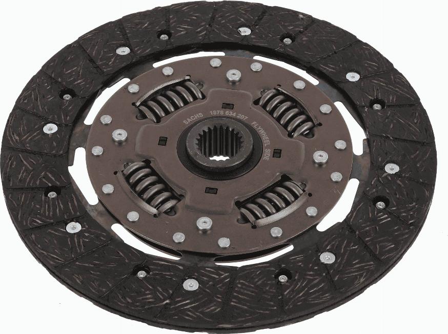 SACHS 1878 634 207 - Clutch Disc autospares.lv