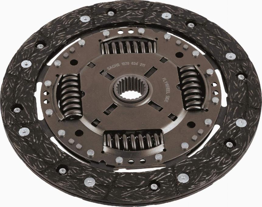 SACHS 1878 634 211 - Clutch Disc autospares.lv