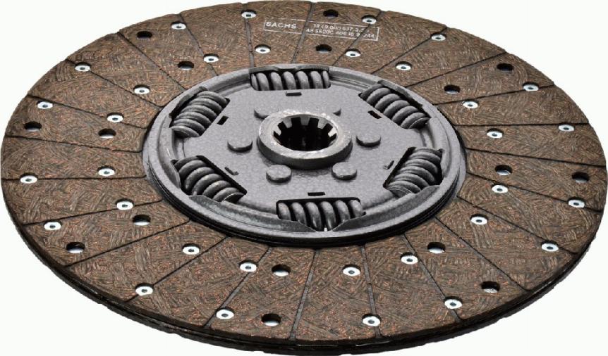 SACHS 1 878 044 631 - Clutch Disc autospares.lv