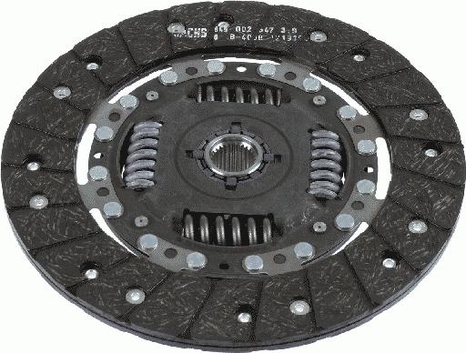 SACHS 1 878 043 141 - Clutch Disc autospares.lv