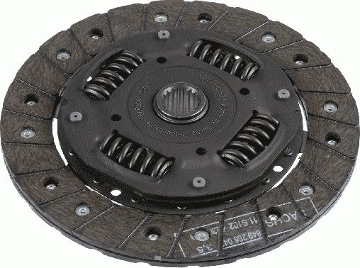 SACHS 1 878 050 532 - Clutch Disc autospares.lv