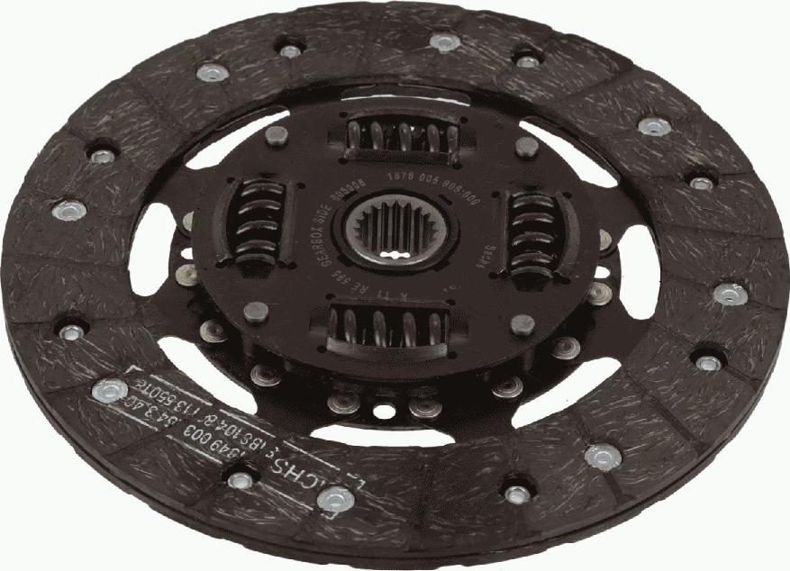 SACHS 1878 005 906 - Clutch Disc autospares.lv