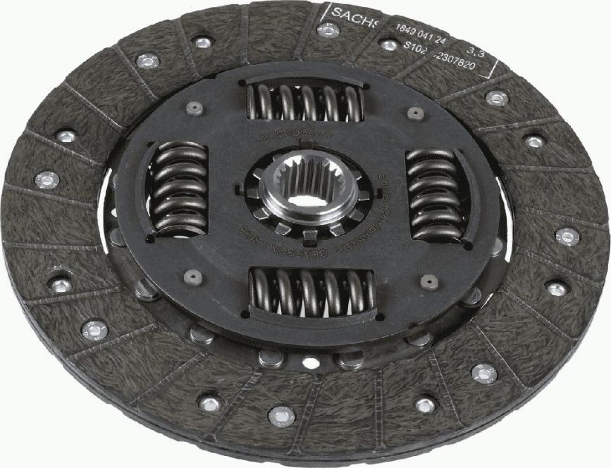 SACHS 1878 005 616 - Clutch Disc autospares.lv