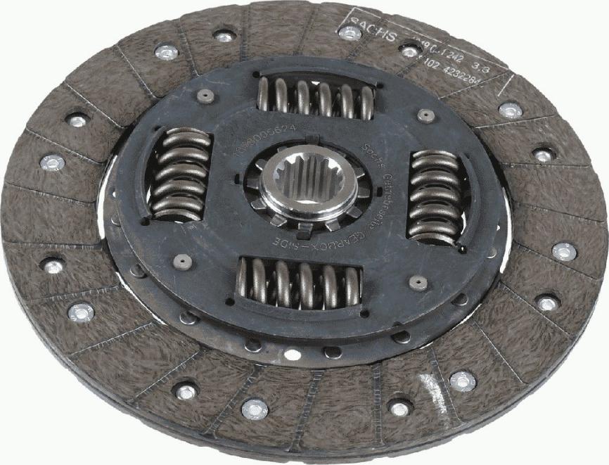 SACHS 1878 005 624 - Clutch Disc autospares.lv