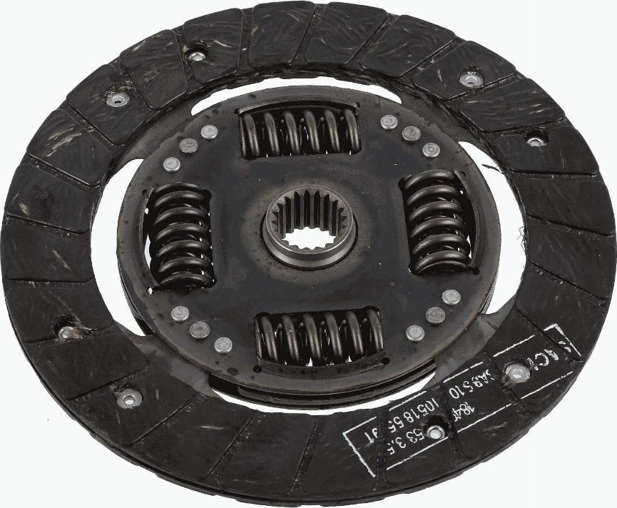 SACHS 1878 005 857 - Clutch Disc autospares.lv