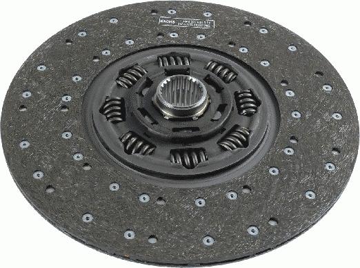 SACHS 1878 005 284 - Clutch Disc autospares.lv