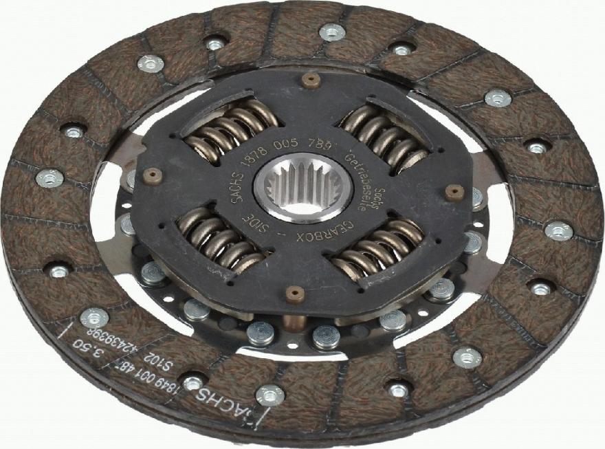 SACHS 1878 005 789 - Clutch Disc autospares.lv