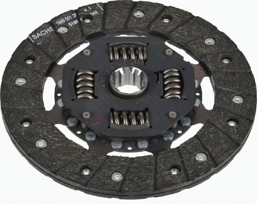 SACHS 1878 006 457 - Clutch Disc autospares.lv