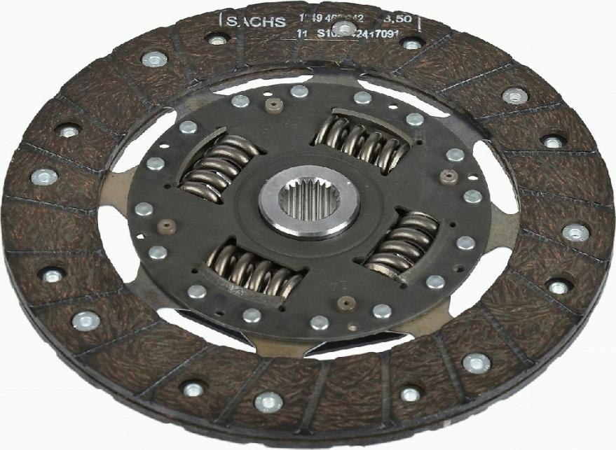 SACHS 1878 006 434 - Clutch Disc autospares.lv