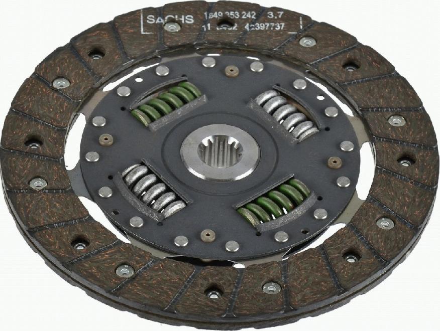 SACHS 1878 006 150 - Clutch Disc autospares.lv