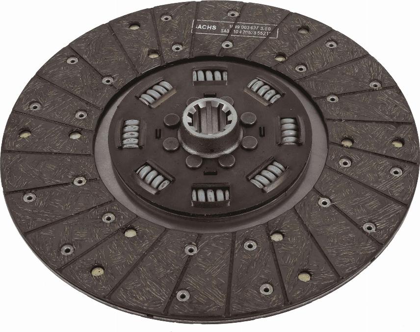 SACHS 1878 006 184 - Clutch Disc autospares.lv