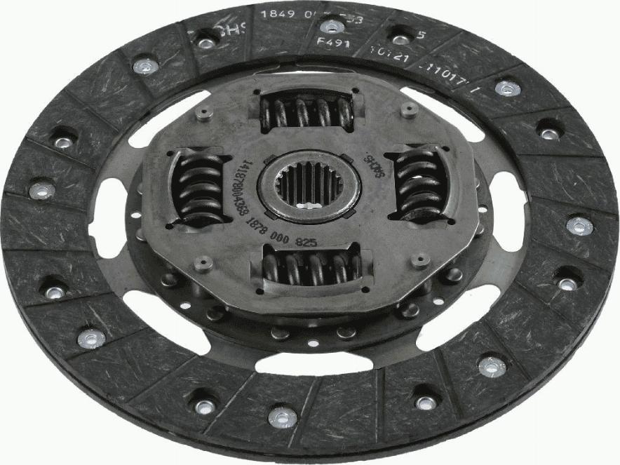 SACHS 1878 000 825 - Clutch Disc autospares.lv