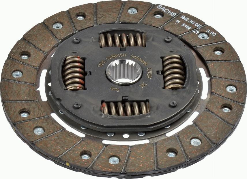 SACHS 1878 001 544 - Clutch Disc autospares.lv