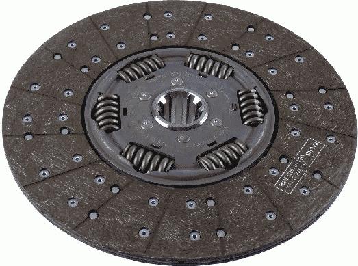 SACHS 1878 001 070 - Clutch Disc autospares.lv