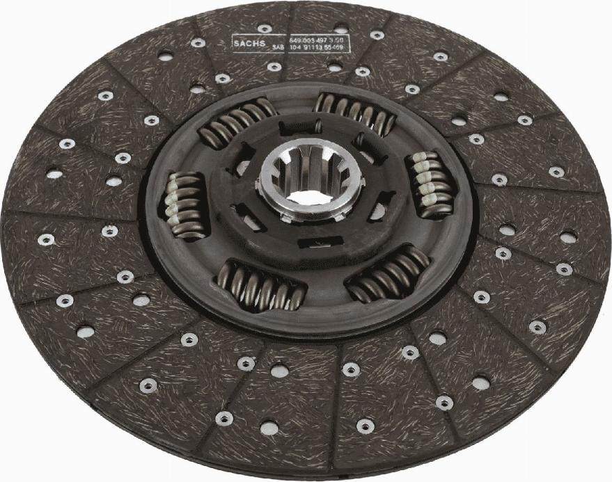 SACHS 1878 001 144 - Clutch Disc autospares.lv