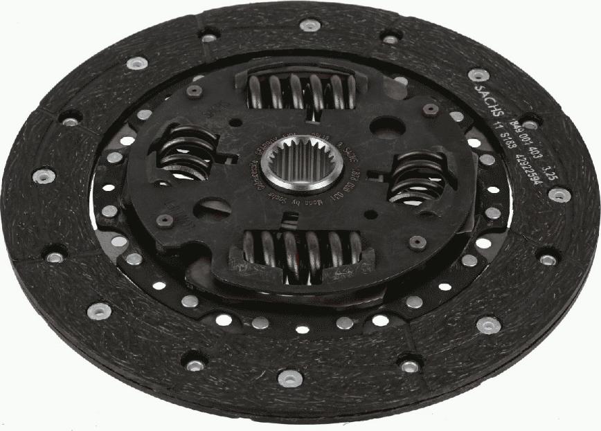 SACHS 1 878 008 031 - Clutch Disc autospares.lv