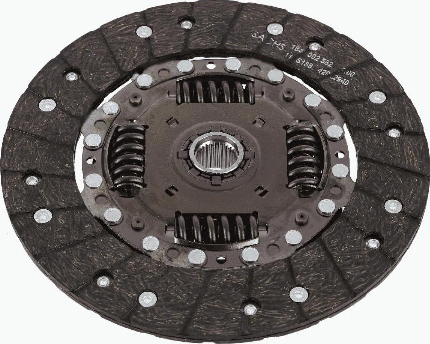 SACHS 1878 008 297 - Clutch Disc autospares.lv