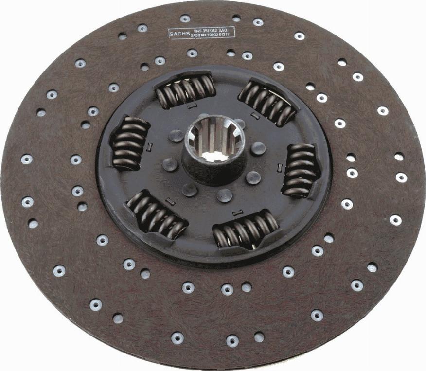 SACHS 1 878 003 647 - Clutch Disc autospares.lv