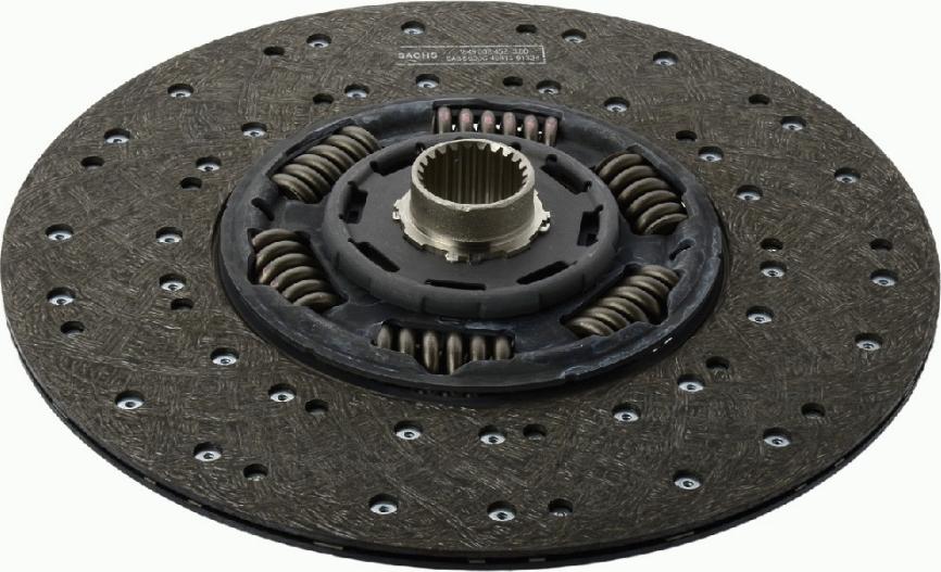 SACHS 1878 003 066 - Clutch Disc autospares.lv