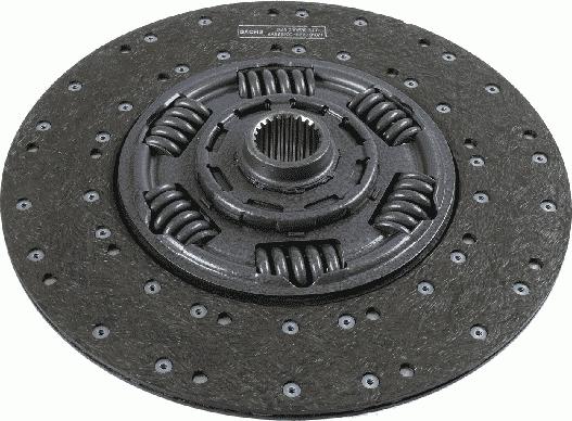 SACHS 1878 003 365 - Clutch Disc autospares.lv