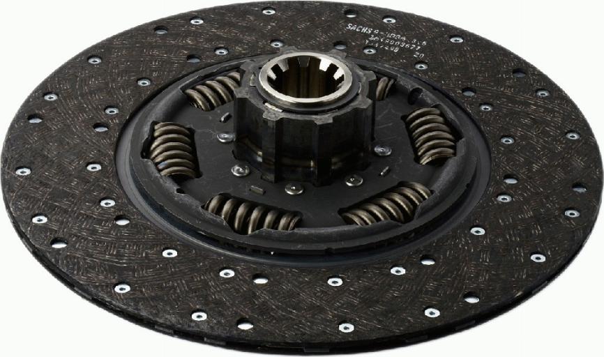 SACHS 1878 002 437 - Clutch Disc autospares.lv