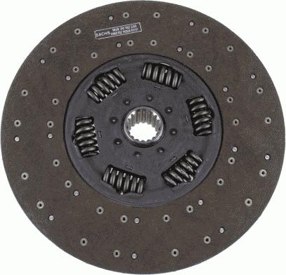 SACHS 1878 002 730 - Clutch Disc autospares.lv