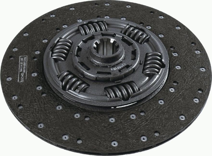 SACHS 1 878 038 041 - Clutch Disc autospares.lv