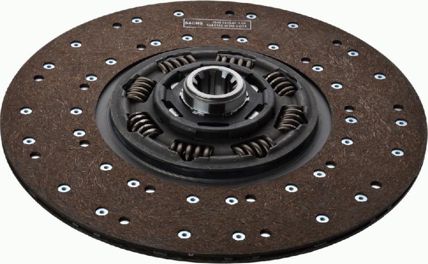 SACHS 1 878 026 241 - Clutch Disc autospares.lv