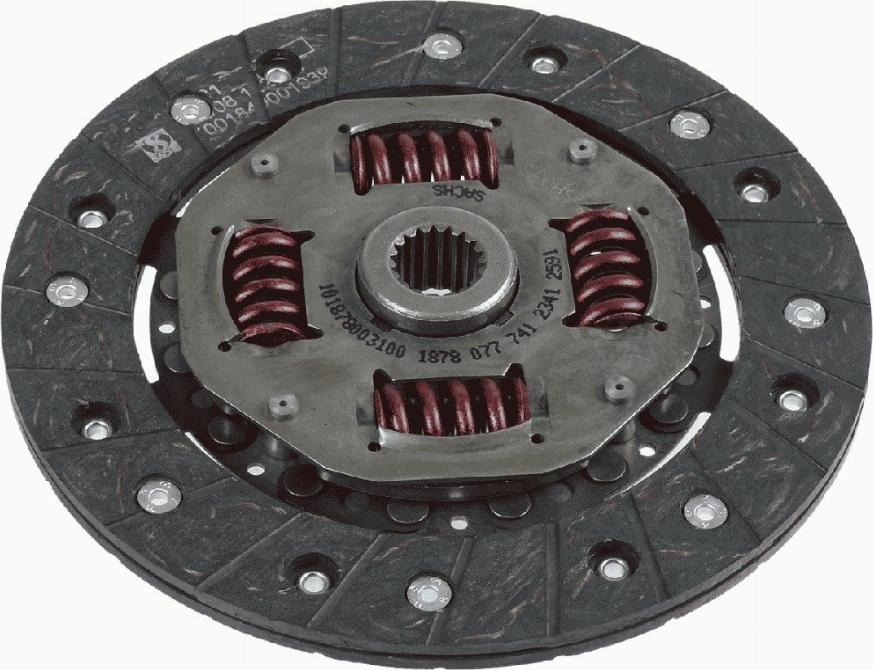 SACHS 1878 077 741 - Clutch Disc autospares.lv