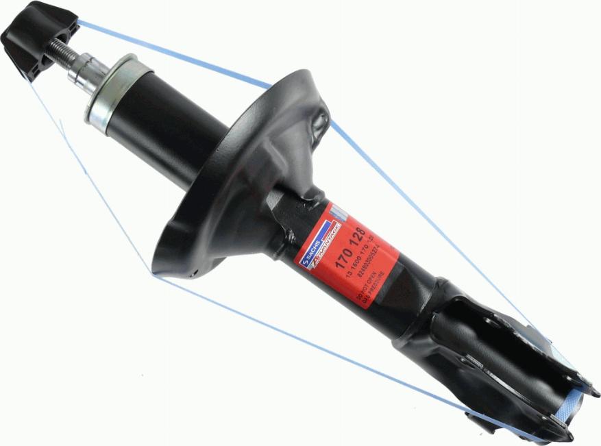 SACHS 170 128 - Shock Absorber autospares.lv